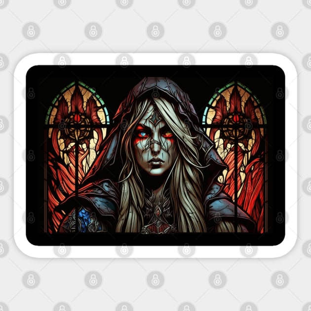 Warcraft Sylvanas Windrunner Sticker by Nightarcade